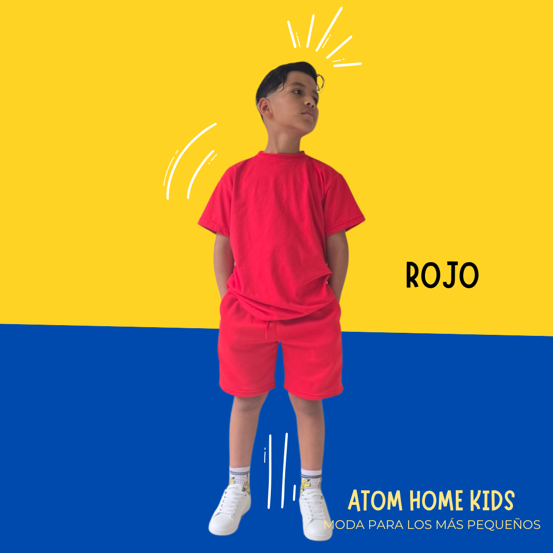 CONJUNTO NIÑO CAMISETA + BERMUDA