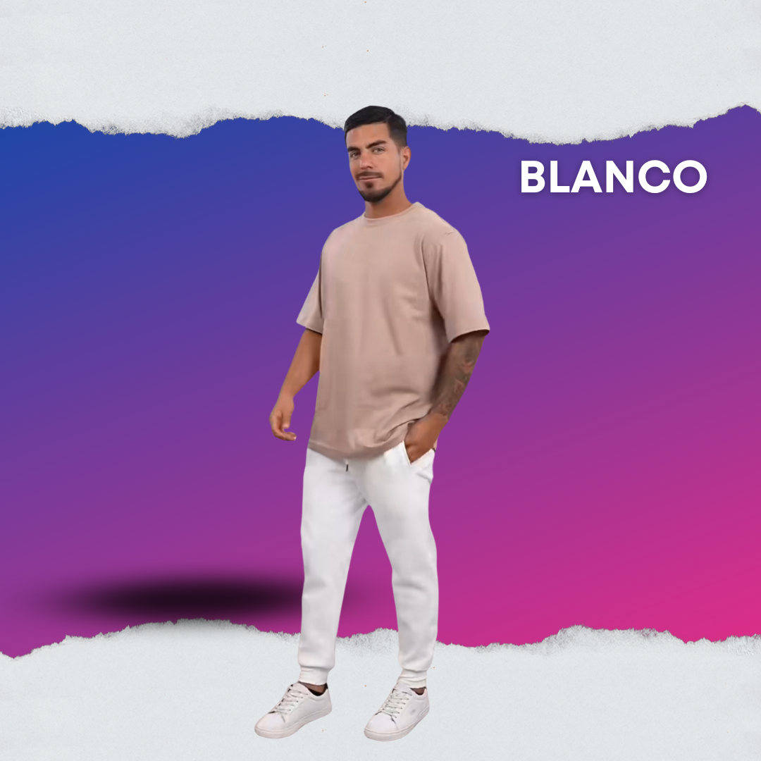 Joggers Caballero en Algodón