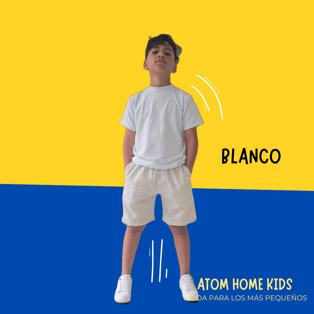 CONJUNTO NIÑO CAMISETA + BERMUDA