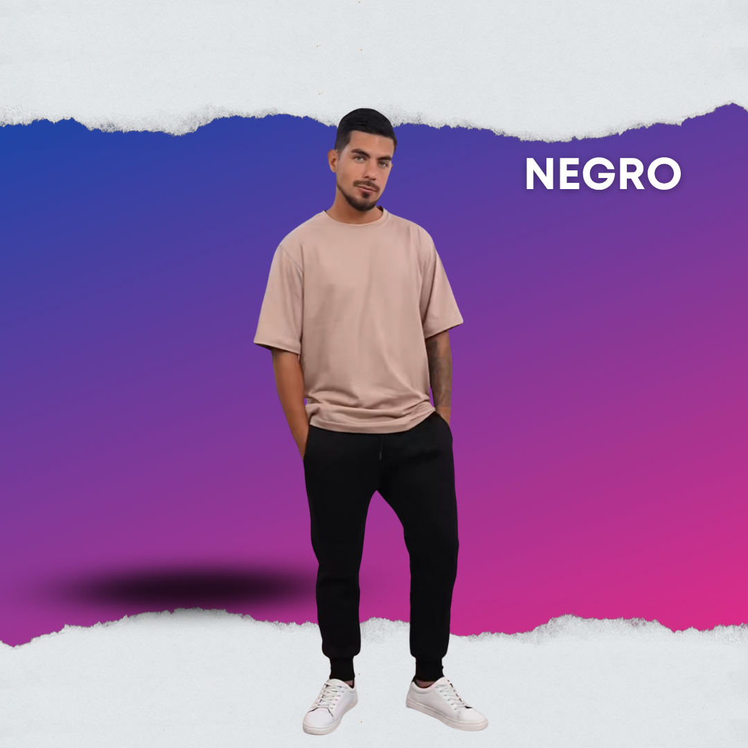 Joggers Caballero en Algodón