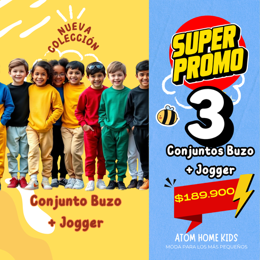 Conjunto Buzo + Jogger Niños