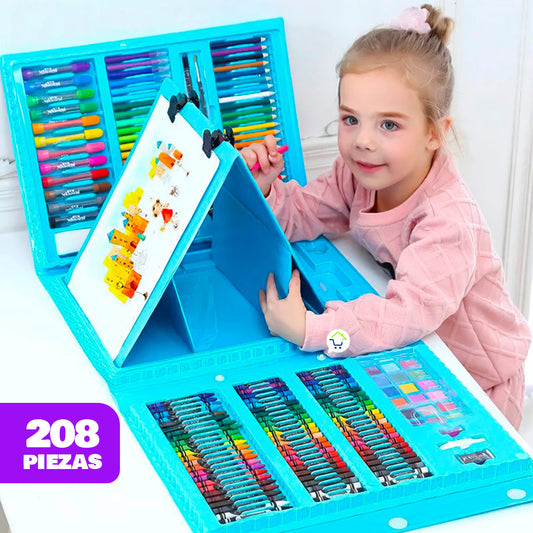 Set Dibujo 208 Piezas de Arte