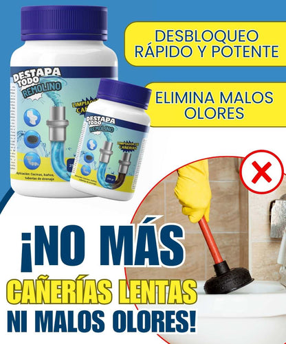 DESTAPADOR DE CAÑERÍAS PROFESIONAL
