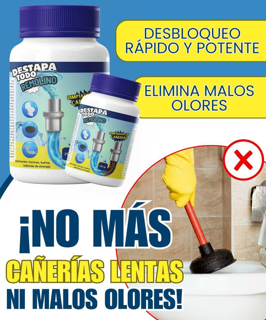 DESTAPADOR DE CAÑERÍAS PROFESIONAL
