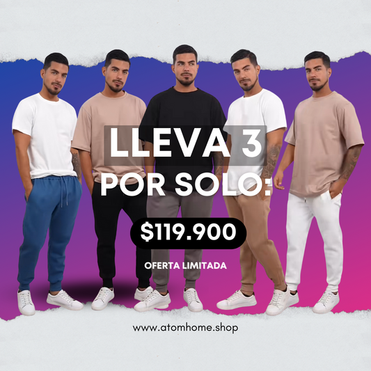 Joggers Caballero en Algodón